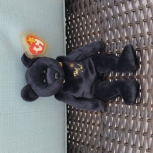 Ty Beanie Baby "THE END" the Bear 1999 with RARE Flat Tush Tag, Retired